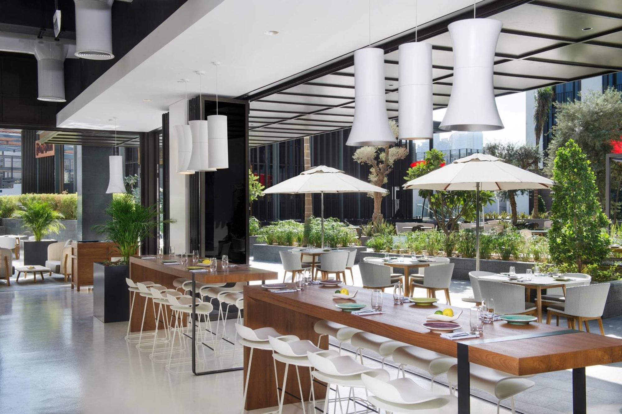 ลา วีลล์ โฮเทล แอนด์ สวีท ซิตี้วอล์ก ดูไบ ออโตกราฟ คอลเลกชัน Hotel ภายนอก รูปภาพ The restaurant