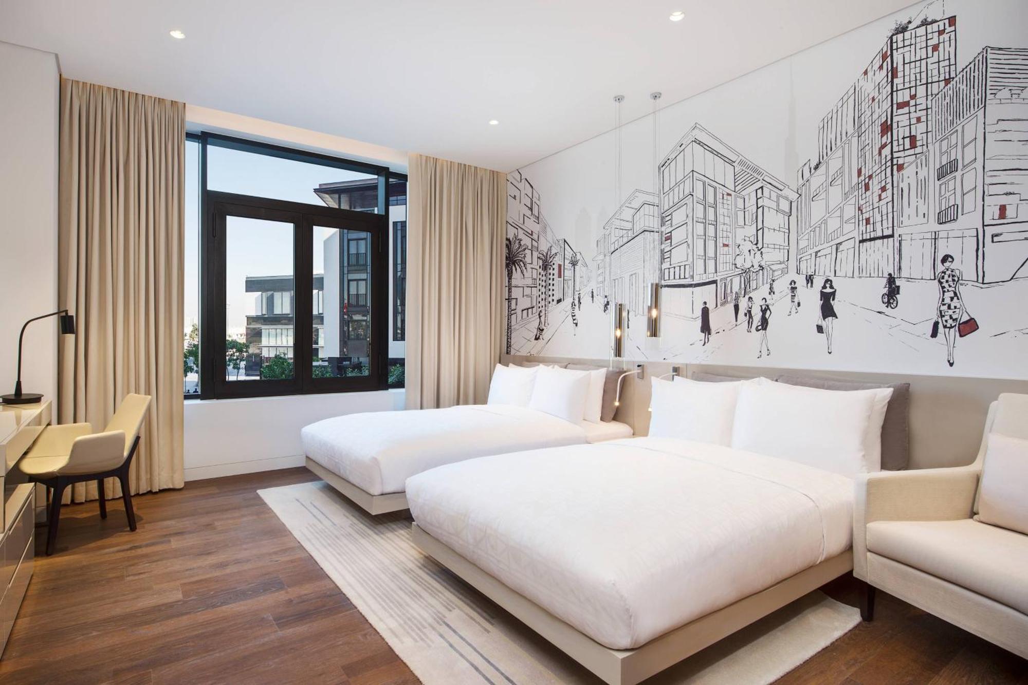 ลา วีลล์ โฮเทล แอนด์ สวีท ซิตี้วอล์ก ดูไบ ออโตกราฟ คอลเลกชัน Hotel ภายนอก รูปภาพ Deluxe room